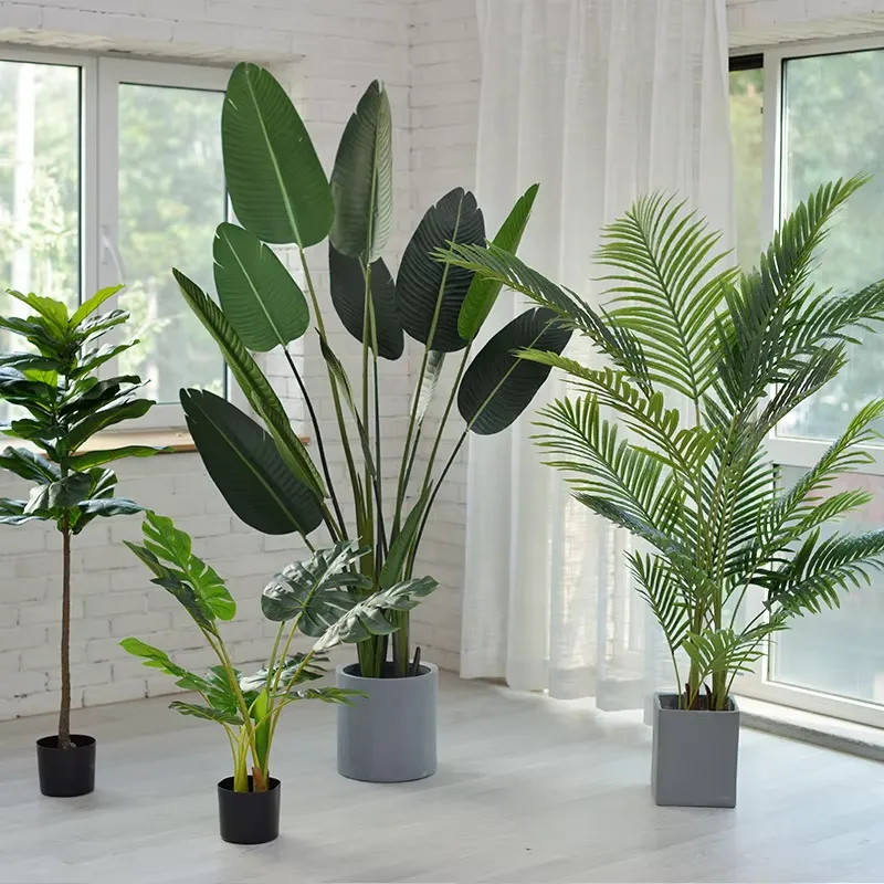 Yu50 Decorative in Stock Artif - Bird Paradise Strelitzia ulasan dan harga