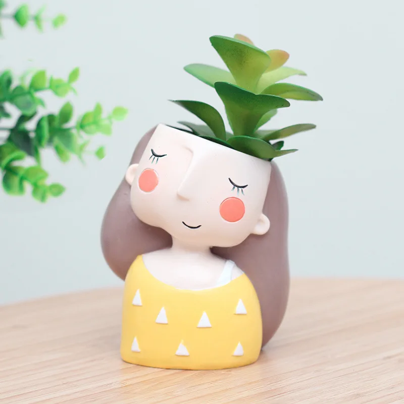 Lovely Girl Flower Pot for Suc - Echeveria Succulent ulasan dan harga