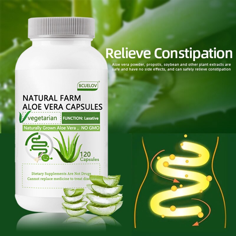 Natural Farm Aloe Vera Capsule - Aloe Vera Pot ulasan dan harga