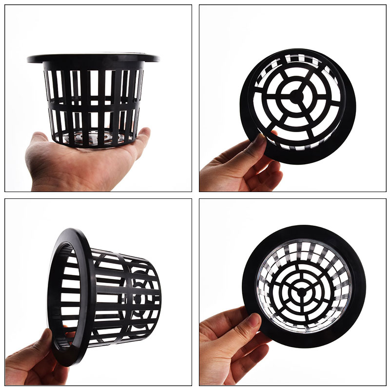 50Pcs Black White Soilless Mes - Aloe Vera Pot ulasan dan harga