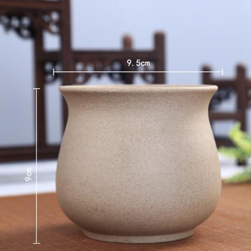 Retro Coarse Pottery Succulent - Echeveria Succulent ulasan dan harga