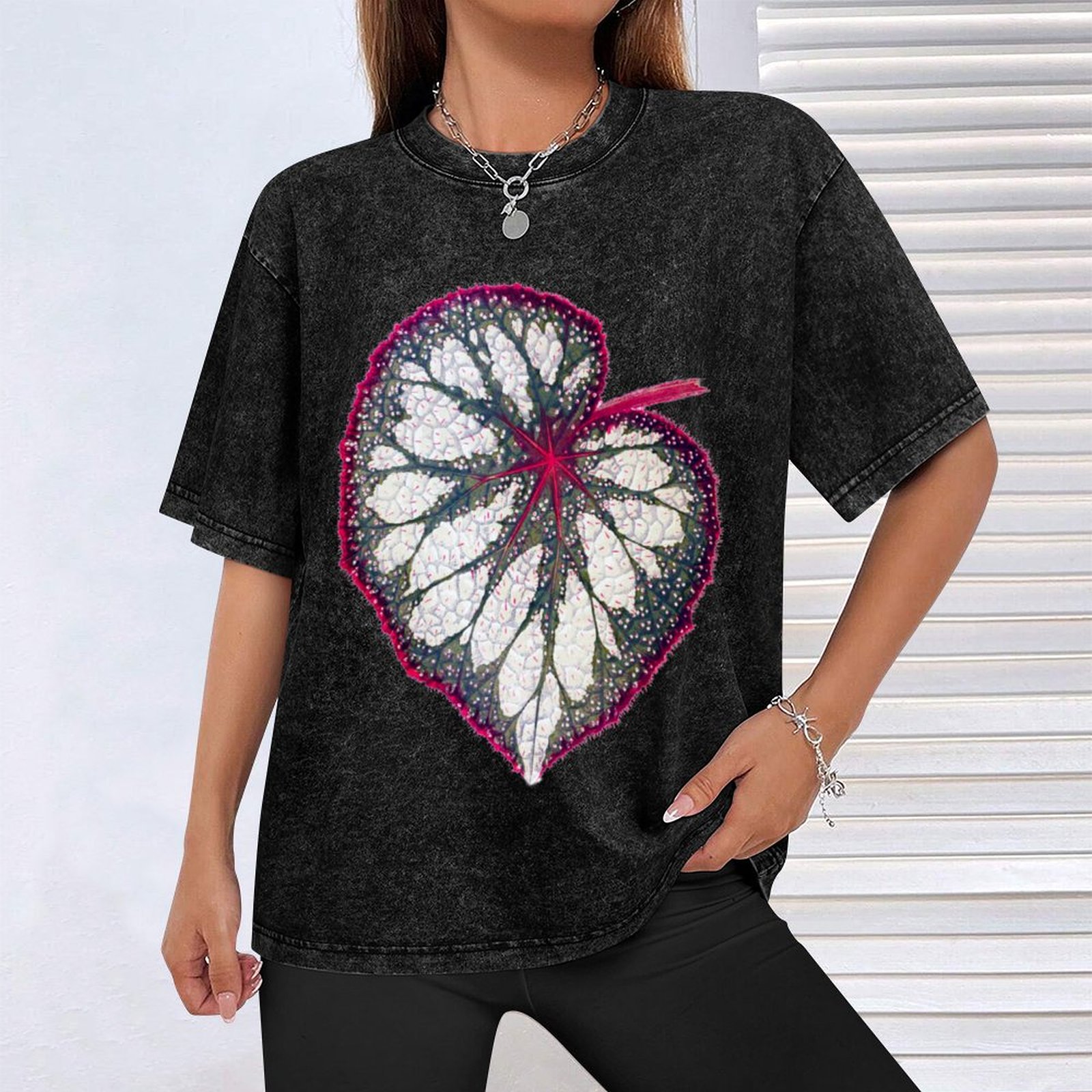 Begonia rex T-Shirt Holiday Si - Begonia Rex ulasan dan harga