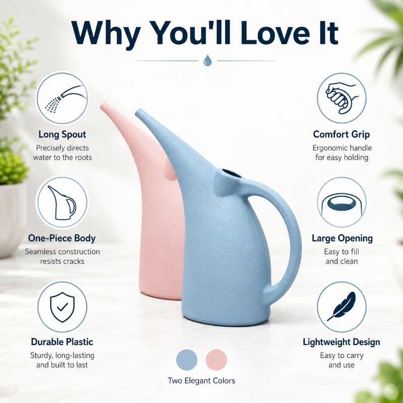 Long Spout Plastic Watering Ca - Echeveria Succulent ulasan dan harga